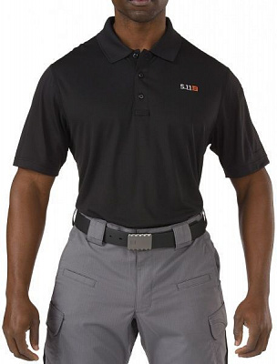 Футболка поло 5.11 Tactical Pinnacle Short Sleeve Polo black 71036