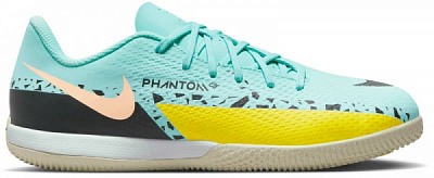 Футзальная обувь Nike NIKE JR. PHANTOM GT2 ACADEMY IC DC0816-407 р.36,5 синий