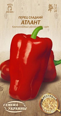 Насіння Семена Украины перець солодкий Атлант 609400 0,25г