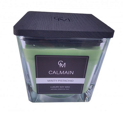 Ароматична свічка Calmain М'ятна фісташка 430 г Dr. Marcus