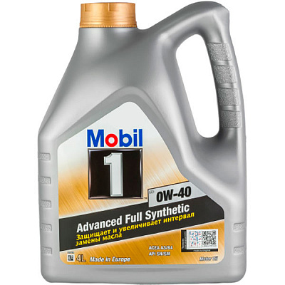 Моторное масло Mobil 1 FS 0W-40 4 л (153692)