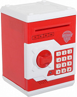 Сейф-копилка электронный детский классический красный OTE0643207/red
