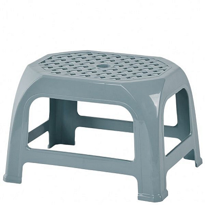 Табурет пластиковий Алеана Крихітка 20x24x30,5 см сизо-блакитний