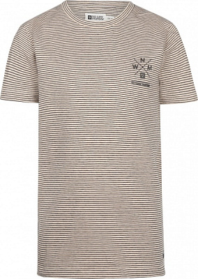 Футболка для хлопчиків NWM р.134 сіро-персиковий T46206-1