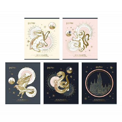 Тетрадь 48 лист. клетка Harry Potter KITE