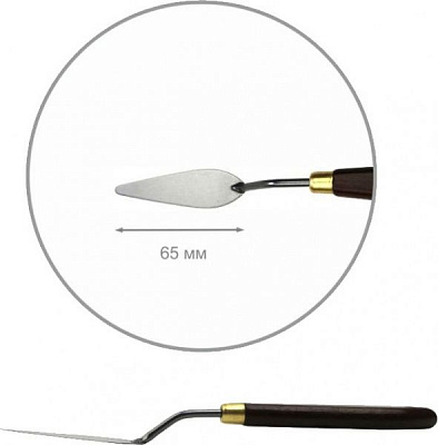 Мастихин Classic капля № 10 6,5 см ROSA Gallery 