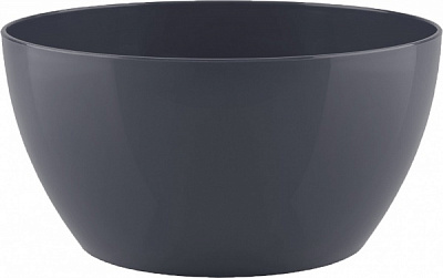 Горщик пластиковий Artevasi San Remo круглий 4л антрацит