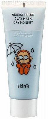 Маска для обличчя Skin79 Animal Color Clay Mask Dry Monkey 70 мл 1 шт.