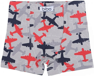 Трусы для мальчиков Bibo р.128 серый 22034 
