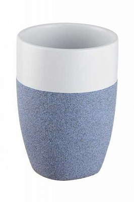 Стакан для зубных щеток Bisk 06307 STONE синий