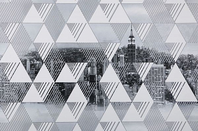 Обои LG Hausys City b/w 83167-2 