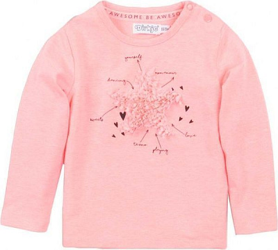 Футболка DJ Dutchjeans р.92 рожевий D36426-35