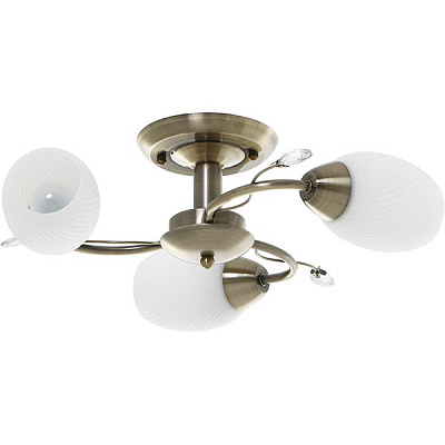 Люстра Accento Lighting Hellin ALDW-MX12836-3 античная латунь