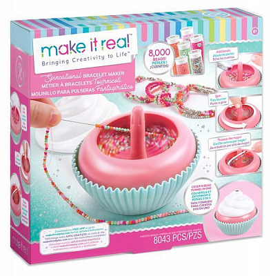 Набор для создания шарм-браслетов Make it Real Сладкие завитки MR1454
