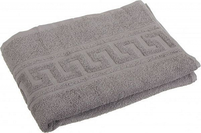 Рушник махровий 70x140 см сірий UP! (Underprice)