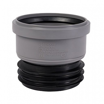 Муфта поліпропіленова Ostendorf вставна HTSM 110