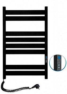 Рушникосушарка електрична NAVIN Largo 500х800 Digital Л чорний муар 12-244152-5080