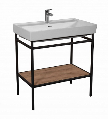 Тумба Aqua Rodos Loft-Denver з умивальником Sharp 100 см (напольна)