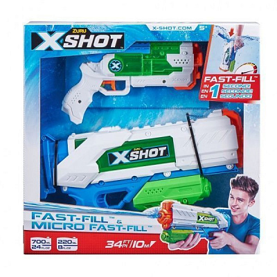 Набір бластерів Zuru X-Shot Fast Fill Medium And Small 56225