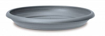 Підставка під вазон Scheurich Trigon круглий 0,1л сірий/металік