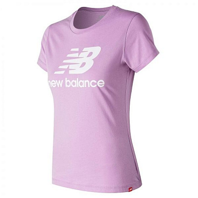 Футболка New Balance ESS. STACKED LOGO WT91546DVG XS бузковий