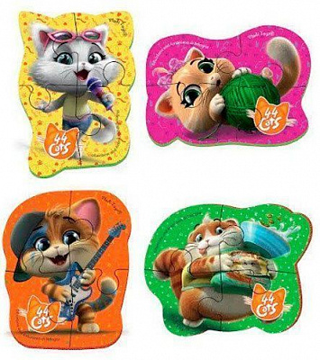 Пазли м’які Vladi Toys Бебі пазли VT1106-84