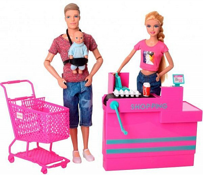 Ігровий набір Defa Сім'я 8351-BF з аксесуарами