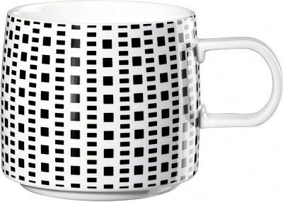 Чашка для чая Muga квадраты 350 мл 29064082 ASA