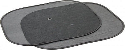 Шторки солнцезащитные  на боковое стекло автомобиля 2шт. 36x43 см