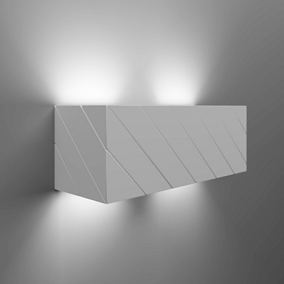 Бра Luminaria 2x40 Вт G9 белый CHESTER DOUBLE S2202-2 WH 