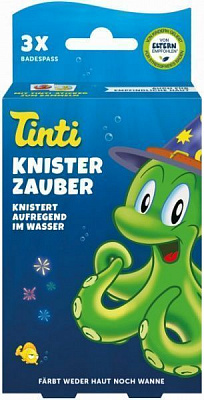 Хрустящие цветные кристаллы для ванны Tinti 