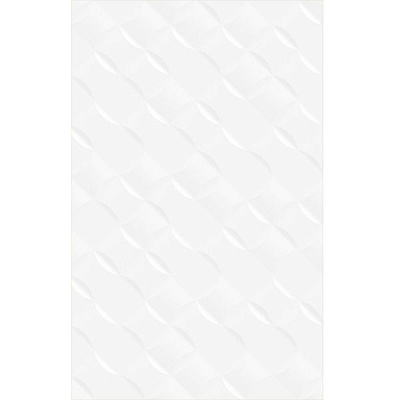 Плитка Golden Tile Relax 490053 250x400 мм білий 2 сорт