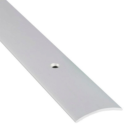 Порожек алюминиевый анодированный Braz Line с отверстиями 30x900 мм серебро