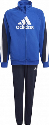 Спортивний костюм Adidas B BOS COT TS GT0339 р. 164 синій