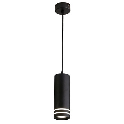 Світильник підвісний Victoria Lighting 1x12 Вт чорний Tek/SP1 black
