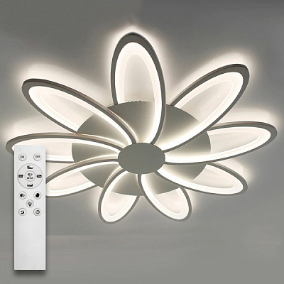 Люстра светодиодная Luminaria 9x150 Вт белый LORENA 150W 9R 