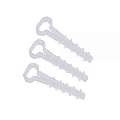 Дюбель-елка плоский Expert 12х5 мм 100 шт. прозрачный 