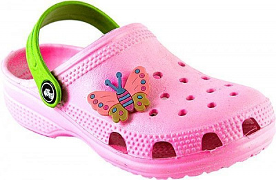 Сабо для девочки Jose Amorales р.22 розовый с салатовым (116134) 