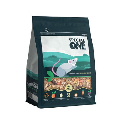 Корм SPECIAL ONE для декоративних пацюків 500 г PR242119