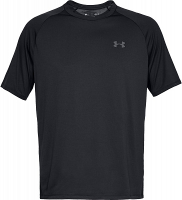 Футболка Under Armour UA Tech 2.0 SS Tee 1326413-001 р.3XL черно-серый