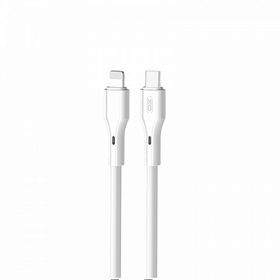 Кабель Xo NBQ231A-Ci USB-C to Lightning 27W Power Delivery 1 м white (NB-Q231A-CI.white)