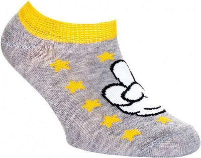 Носки детские Conte-Kids ACTIVE 330 17С-87СП р.16 серый желтый белый 