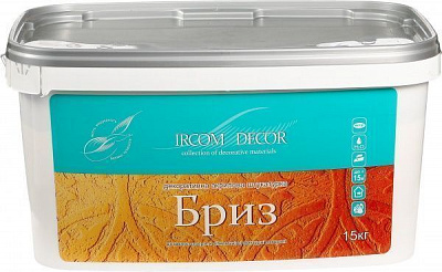 Декоративна штукатурка БРИЗ Ircom Decor 15 кг