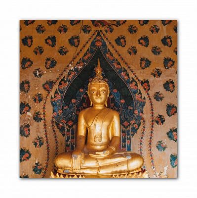 Картина Будда 600x600 см GIS UKRAINE 