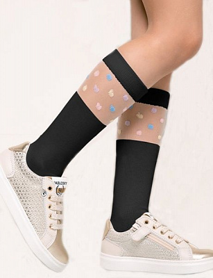 Гольфы детские Giulia KGM-005 gambaletto black р.18 черный 