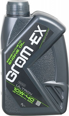 Моторне мастило Grom-Ex ULTRA 10W-40 API SL/CF 10W-40 1 л