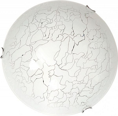 Світильник стельовий Декора Павутинка 24130 D300 2x60 Вт E27 білий