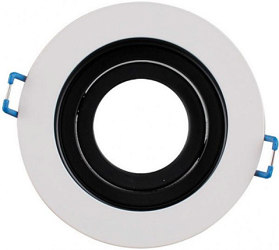 Светильник точечный Светкомплект HDL AT 11MWH/BK 50 Вт G5.3 черный/белый 