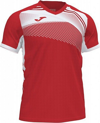 Футболка Joma SUPERNOVA II T-SHIRT RED-WHITE S/S 101604.602 S красный
