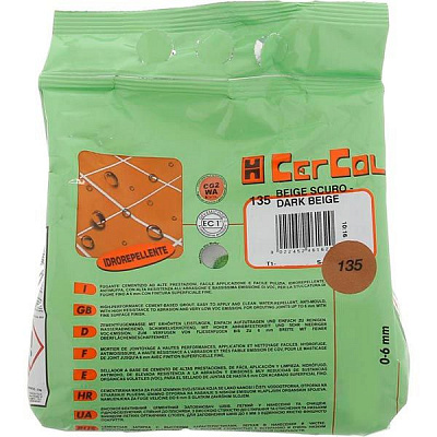 Фуга Cercol F.15 Setastuc 135 2 кг темно-бежевий